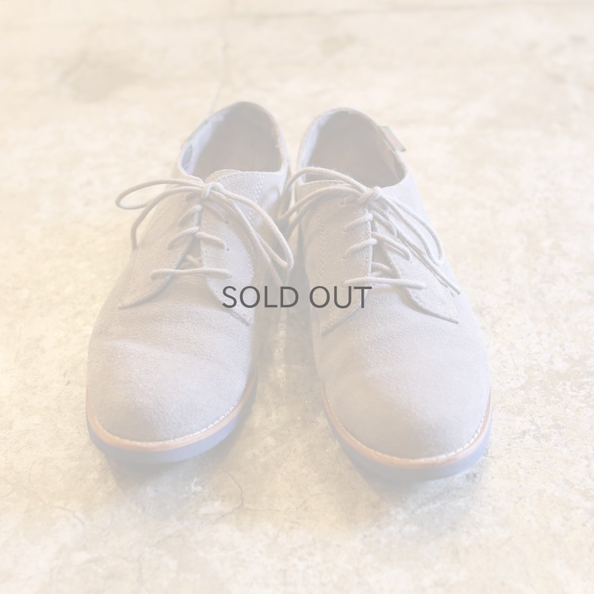 画像1: DSIGN SUEDE LEATHER SHOES / 7.5 (1)