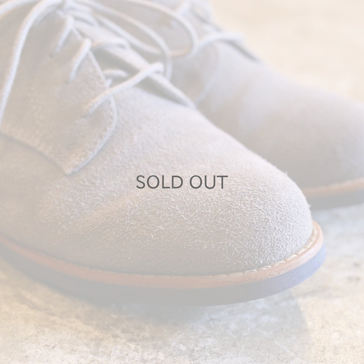 画像3: DSIGN SUEDE LEATHER SHOES / 7.5 (3)