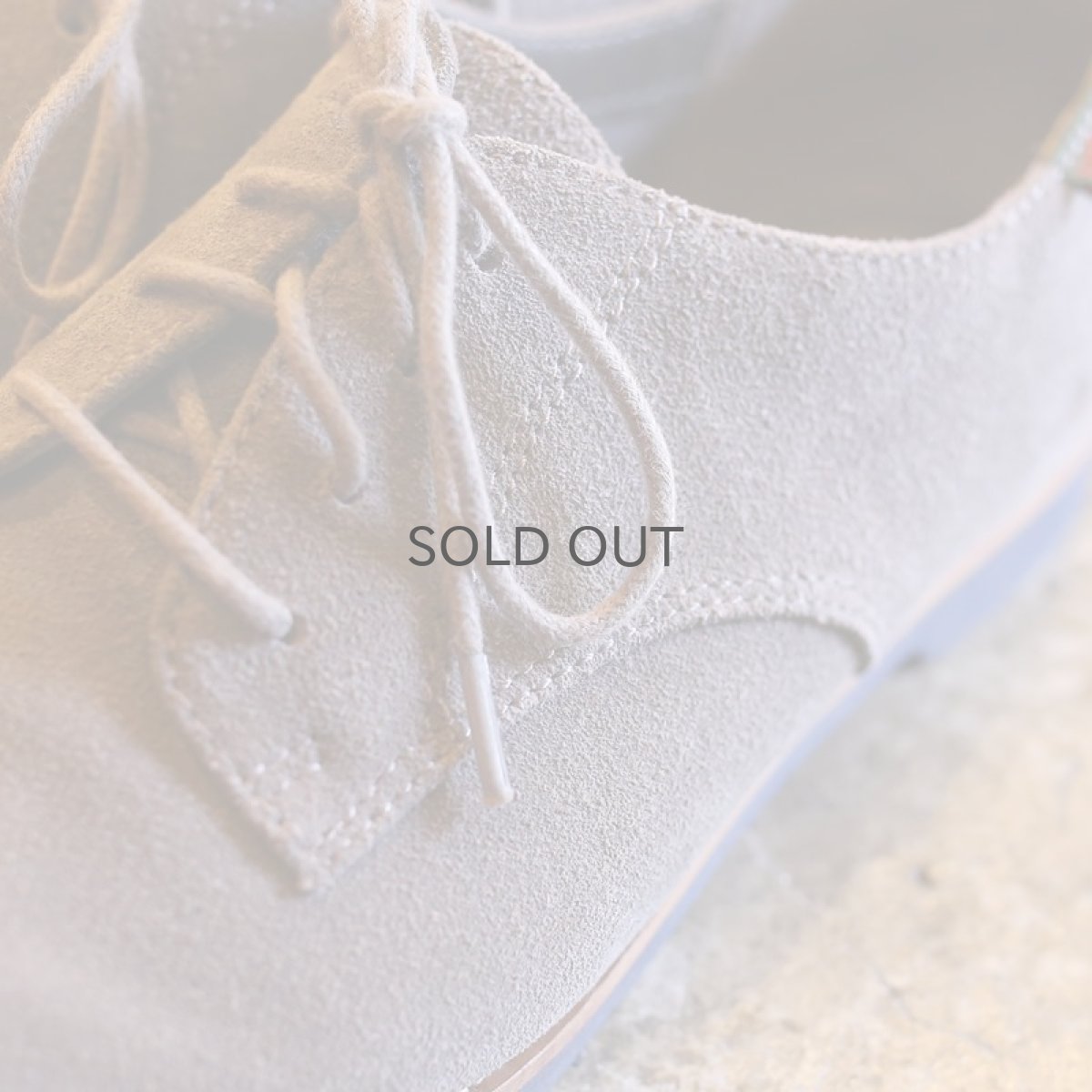 画像4: DSIGN SUEDE LEATHER SHOES / 7.5 (4)