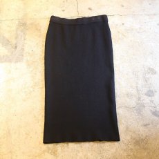 画像2: TIGHT DESIGN KNIT SKIRT / W30~ (2)