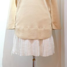 画像8: PLEATED DOCKING DESIGN TOPS / S (8)