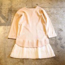 画像1: PLEATED DOCKING DESIGN TOPS / S (1)