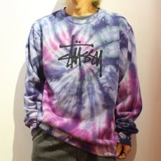 画像6: USA LIMITED!!【STUSSY】TIE-DYE DESIGN SWEAT / L (6)