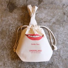 画像2: UNDERLAND DRAWSTRING BAG (2)