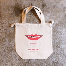 画像1: UNDERLAND DRAWSTRING BAG (1)