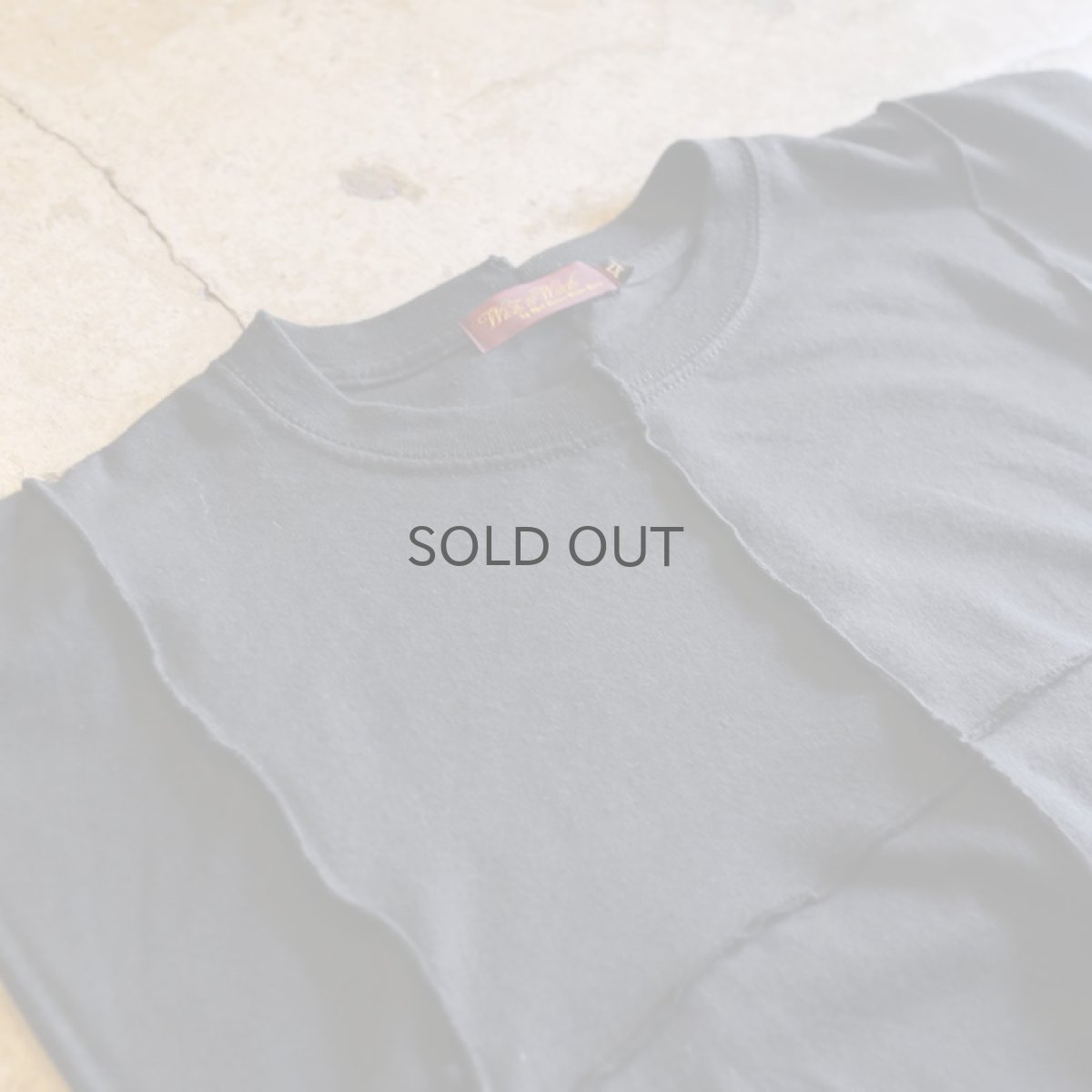 画像3: 【Wiz&Witch】"PATCHWORK" N/S TEE / BLACK / XL (3)