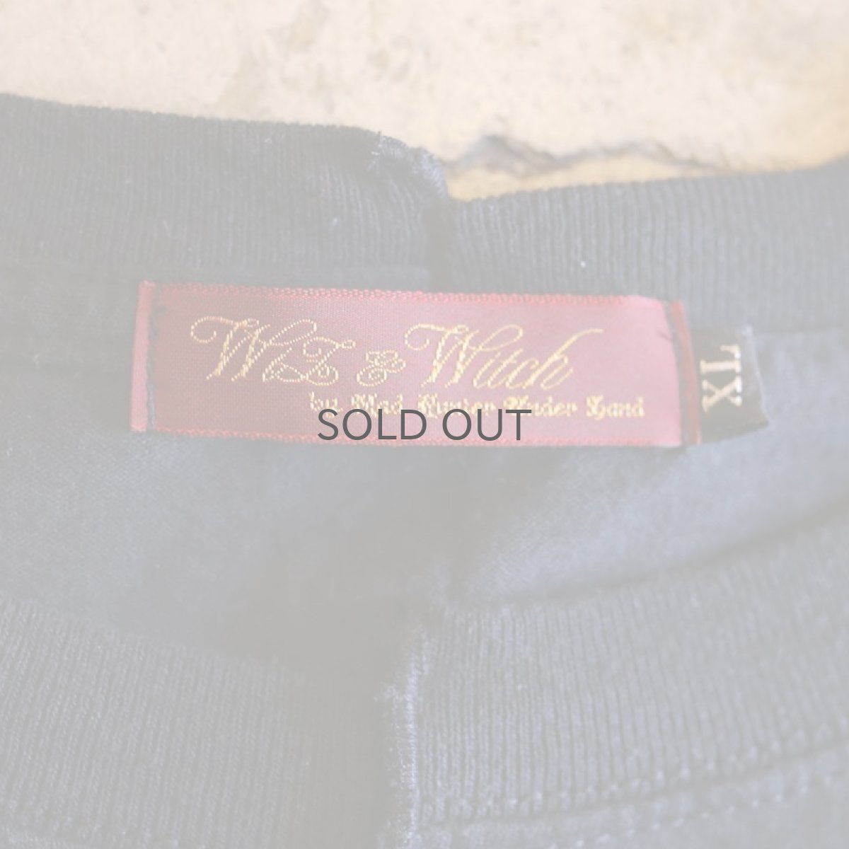 画像6: 【Wiz&Witch】"PATCHWORK" N/S TEE / BLACK / XL (6)