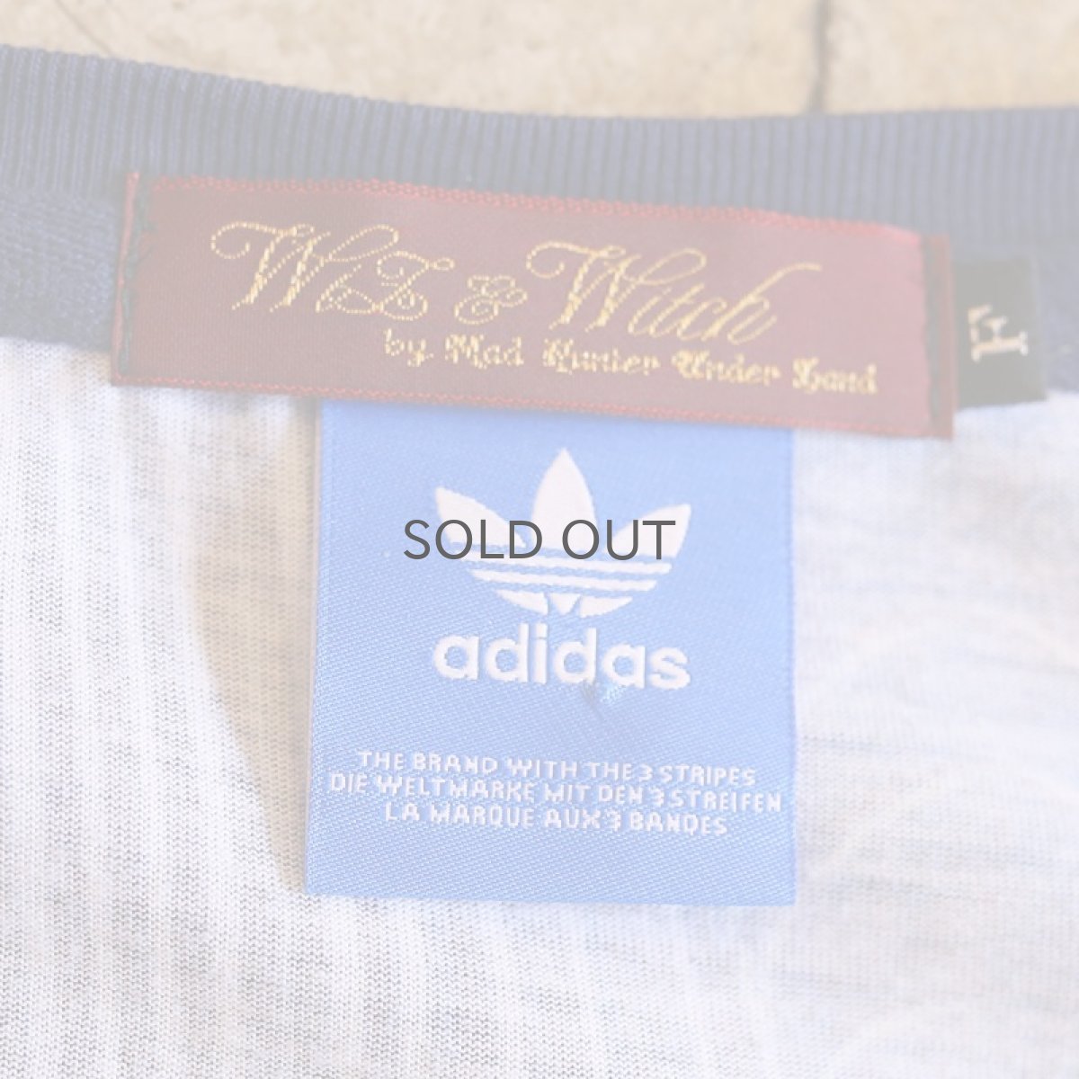 画像6: 【Wiz&Witch】"UNITED" FRILL SLEEVE TEE / OS (6)