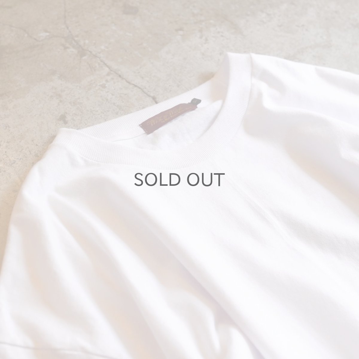 画像3: 【Wiz&Witch】"ONESIDE SLIT" BIG TEE / OS / WHITE (3)