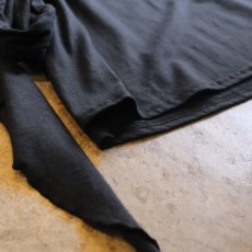 画像5: 【Wiz&Witch】"ONESIDE SLIT" BIG TEE / OS / BLACK (5)