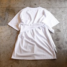 画像2: 【Wiz&Witch】"ONESIDE SLIT" BIG TEE / OS / WHITE (2)