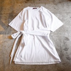 画像1: 【Wiz&Witch】"ONESIDE SLIT" BIG TEE / OS / WHITE (1)