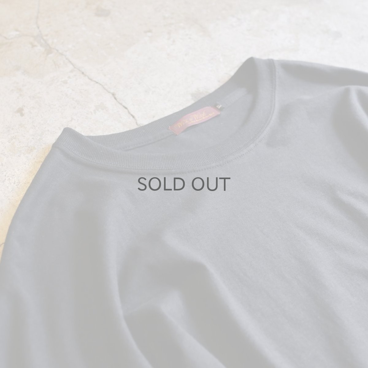 画像3: 【Wiz&Witch】"ONESIDE SLIT" BIG TEE / OS / BLACK (3)