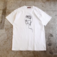 画像1: 【Wiz&Witch】"FRIDA" SCRIBBLE TEE / M (1)