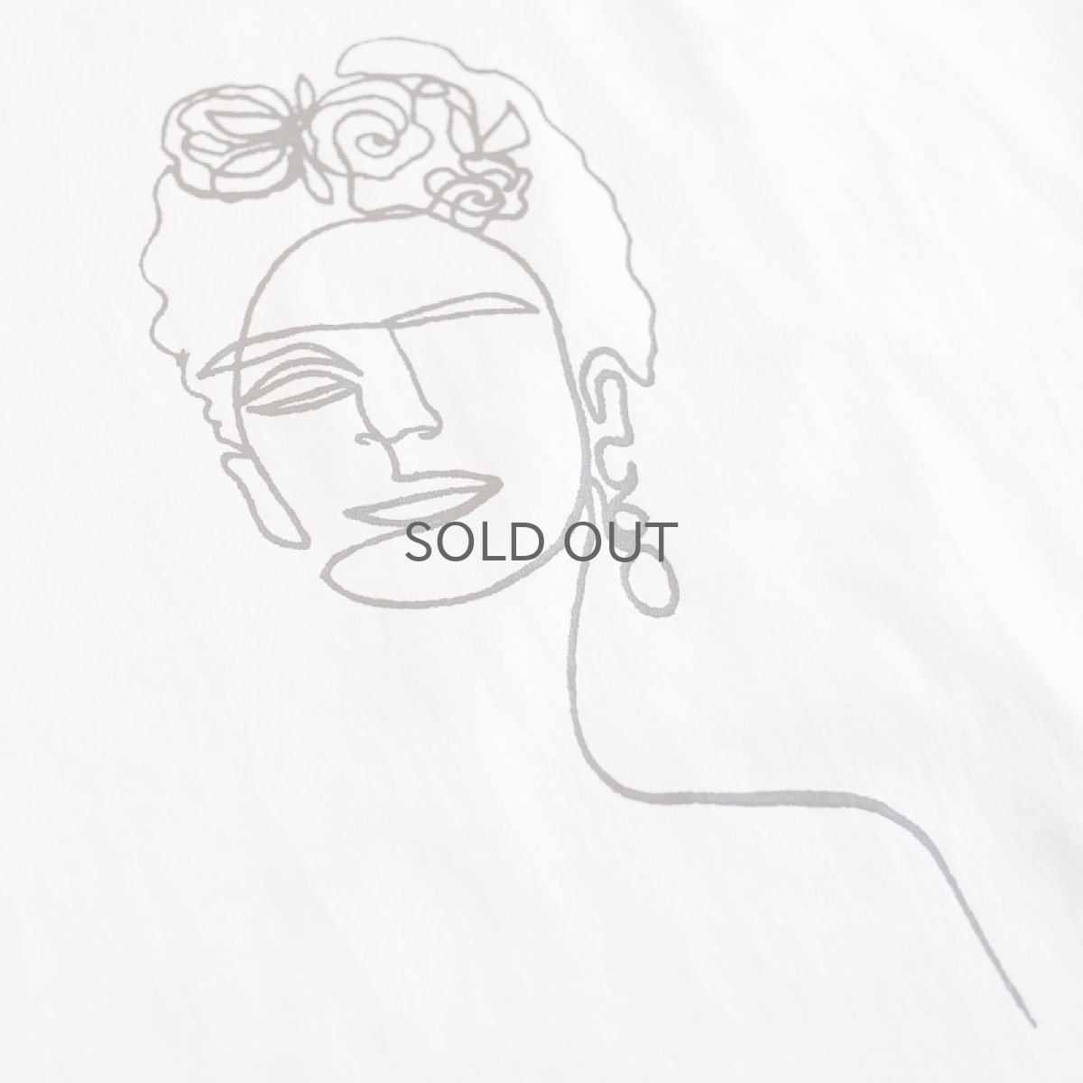 画像2: 【Wiz&Witch】"FRIDA" SCRIBBLE TEE / M (2)