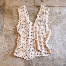 画像2: 【Wiz&Witch】CACHE COEUR HAND KNIT TOPS / OS (2)