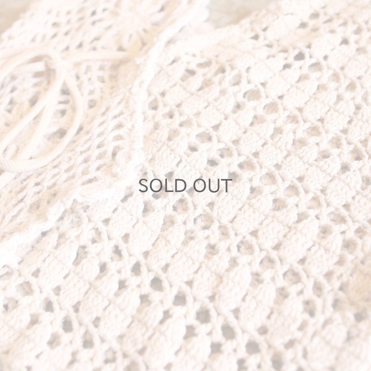 画像4: 【Wiz&Witch】CACHE COEUR HAND KNIT TOPS / OS (4)