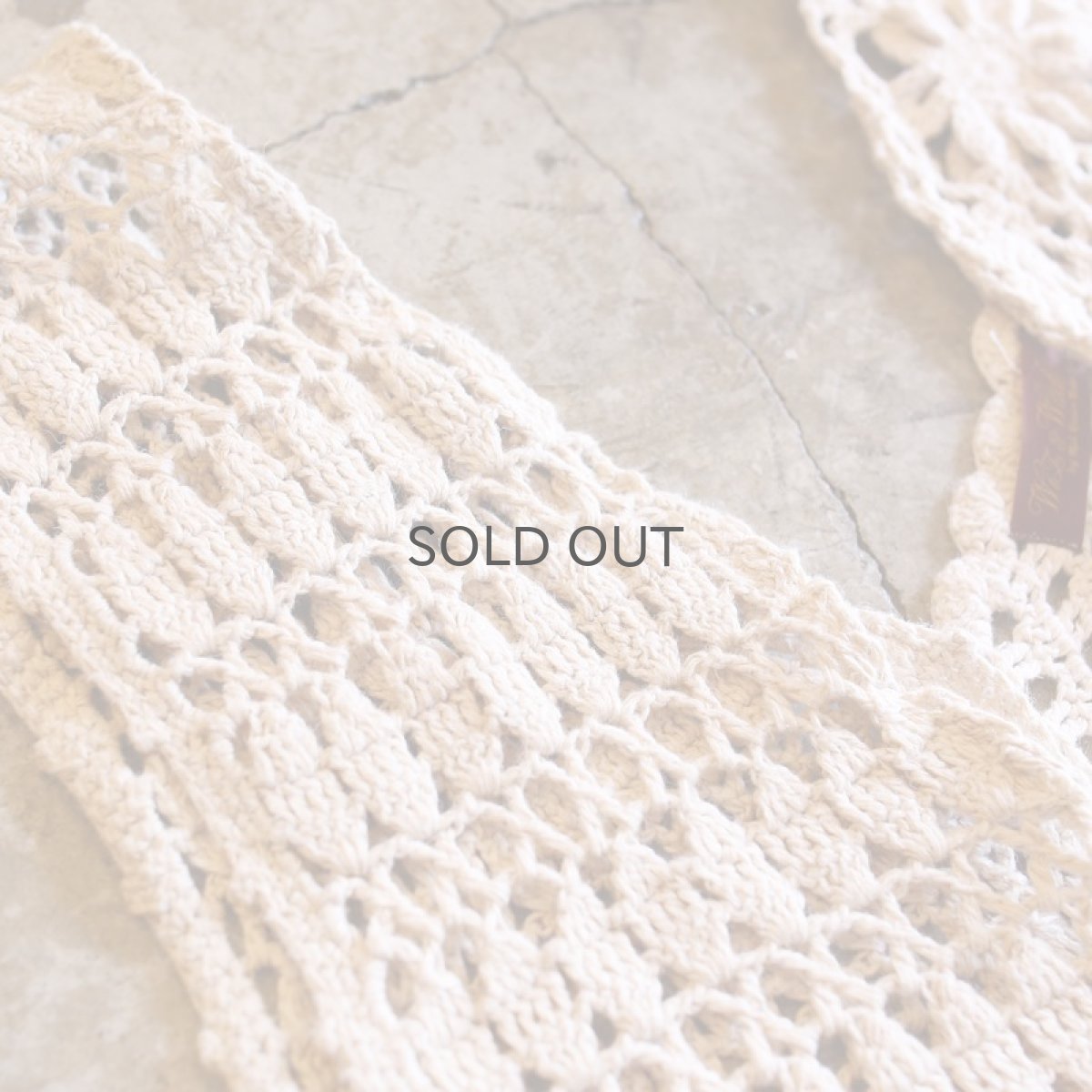 画像3: 【Wiz&Witch】CACHE COEUR HAND KNIT TOPS / OS (3)