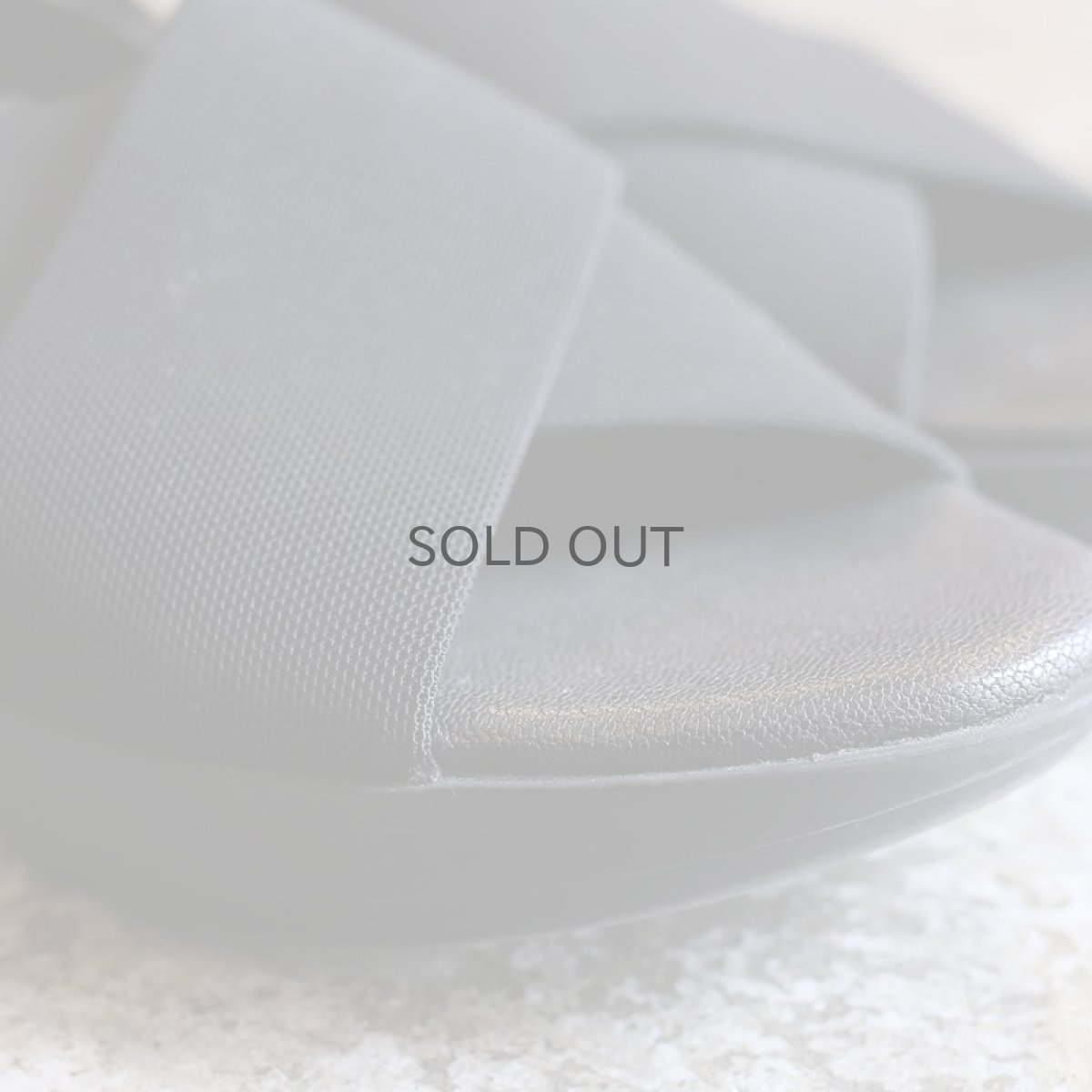 画像3: CROSS DESIGN HEEL STRAP SANDAL / 8M (3)