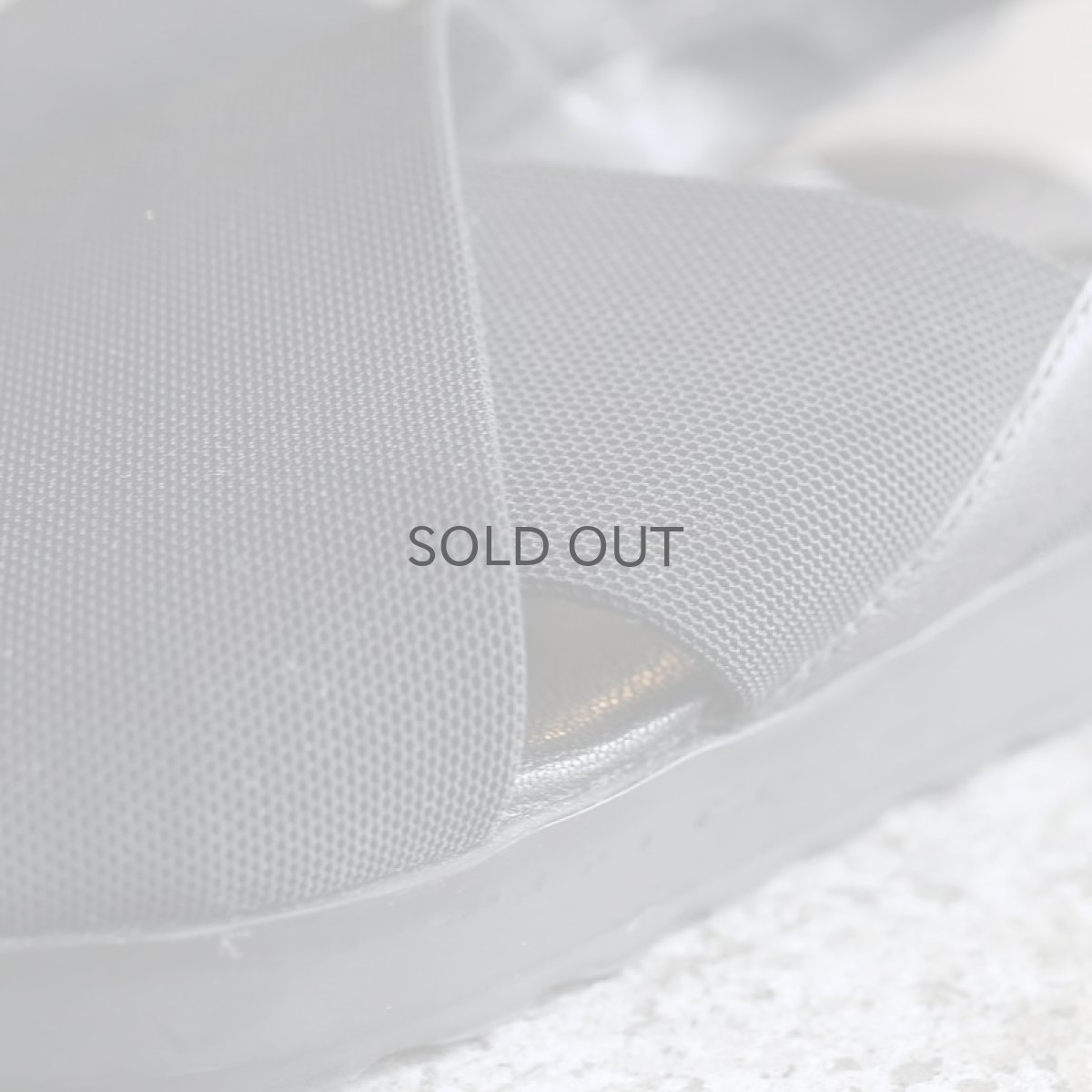 画像4: CROSS DESIGN HEEL STRAP SANDAL / 8M (4)