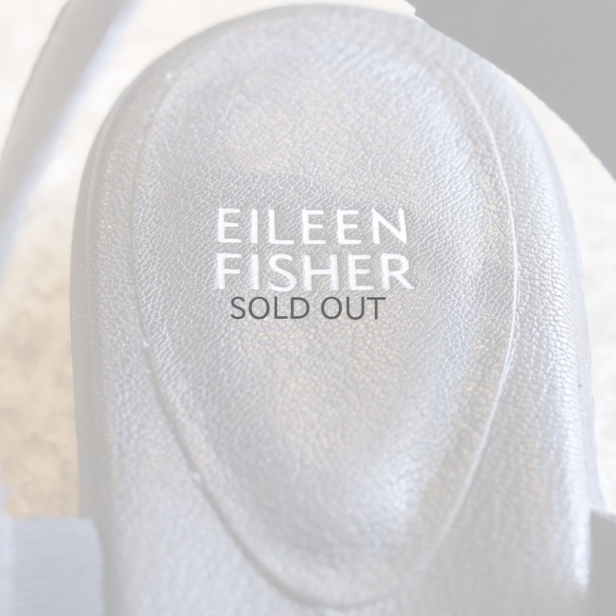 画像6: CROSS DESIGN HEEL STRAP SANDAL / 8M (6)