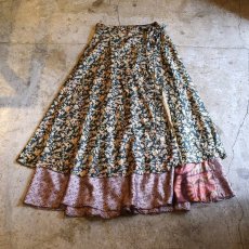 画像1: 【Wiz&Witch】"UNITED" WRAP SKIRT / FREE (1)