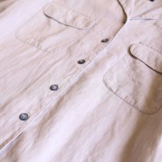 画像4: LINEN DESIGN L/S SHIRT / Ladies S (4)