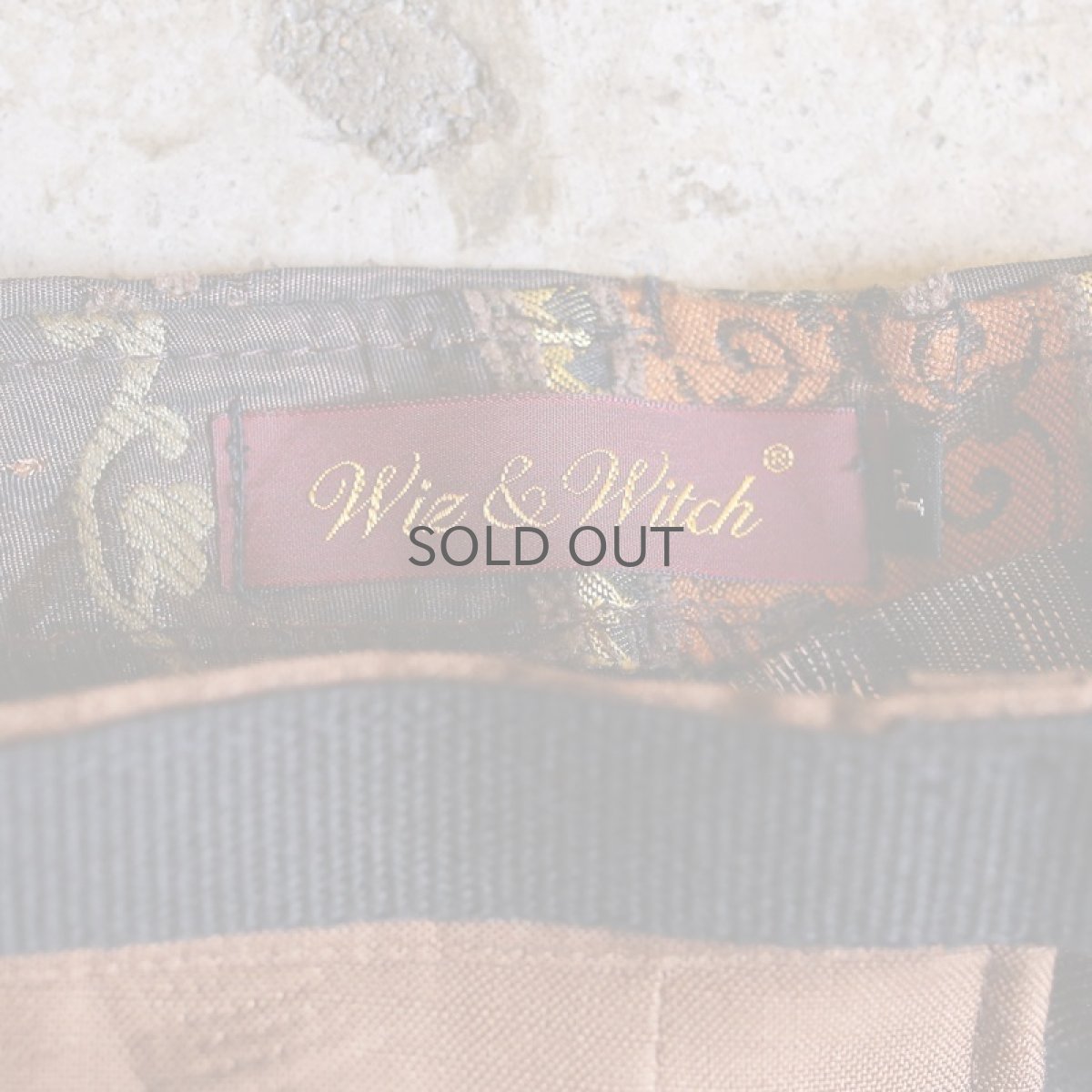 画像6: 【Wiz&Witch】"UNITED" WRAP SKIRT / FREE (6)