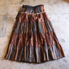 画像2: 【Wiz&Witch】"UNITED" WRAP SKIRT / FREE (2)