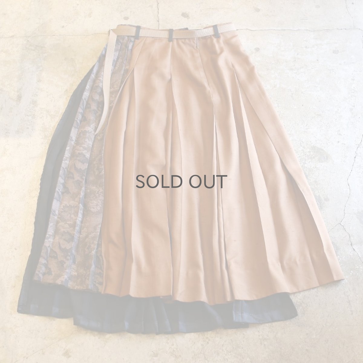 画像2: 【Wiz&Witch】"UNITED" WRAP SKIRT / FREE (2)