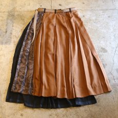 画像2: 【Wiz&Witch】"UNITED" WRAP SKIRT / FREE (2)