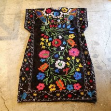 画像2: VINTAGE EMBROIDERY DESIGN ONE-PIECE / Ladies M~L (2)