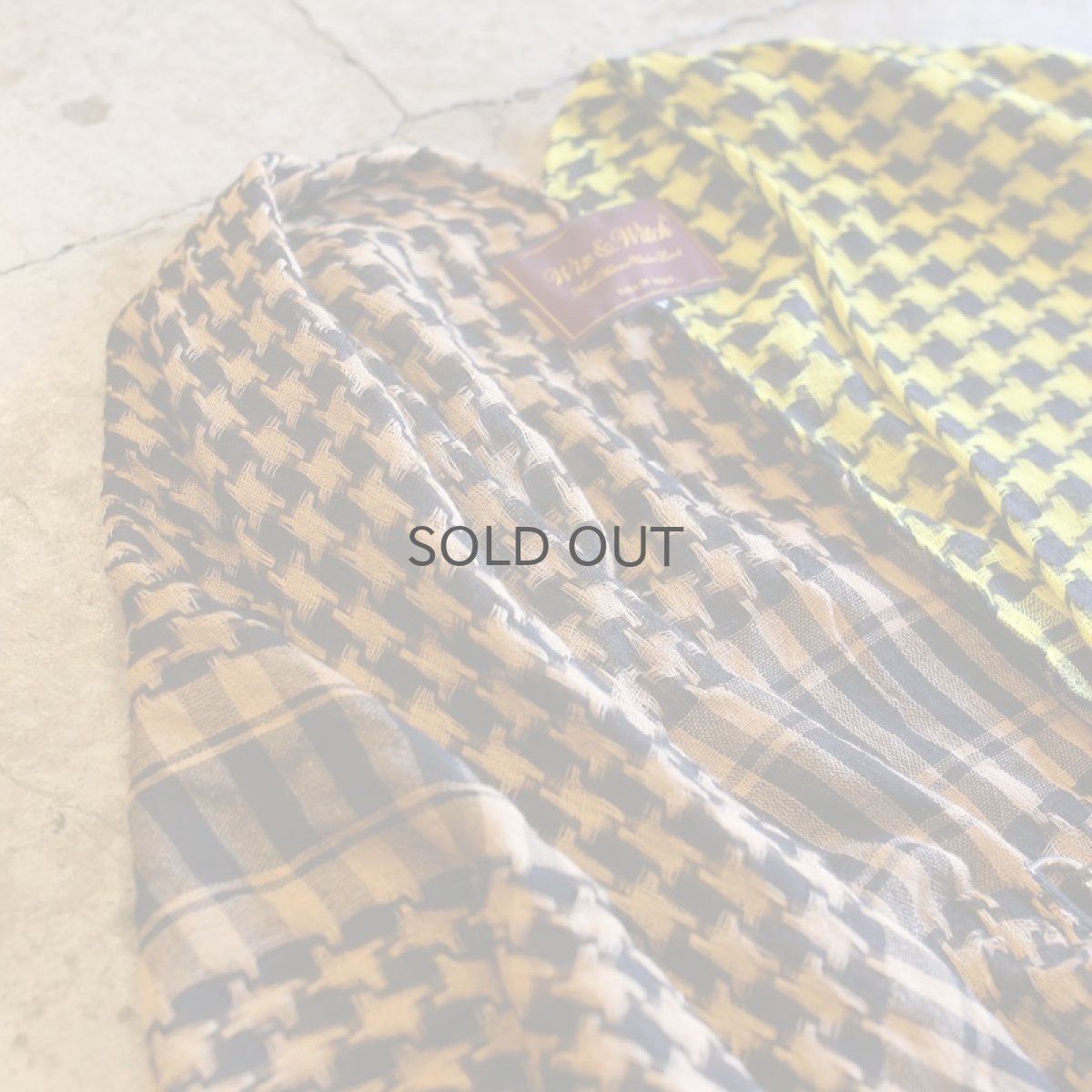 画像3: 【Wiz&Witch】"HOOK UP" AFGHAN PONCHO JACKET / FREE (3)