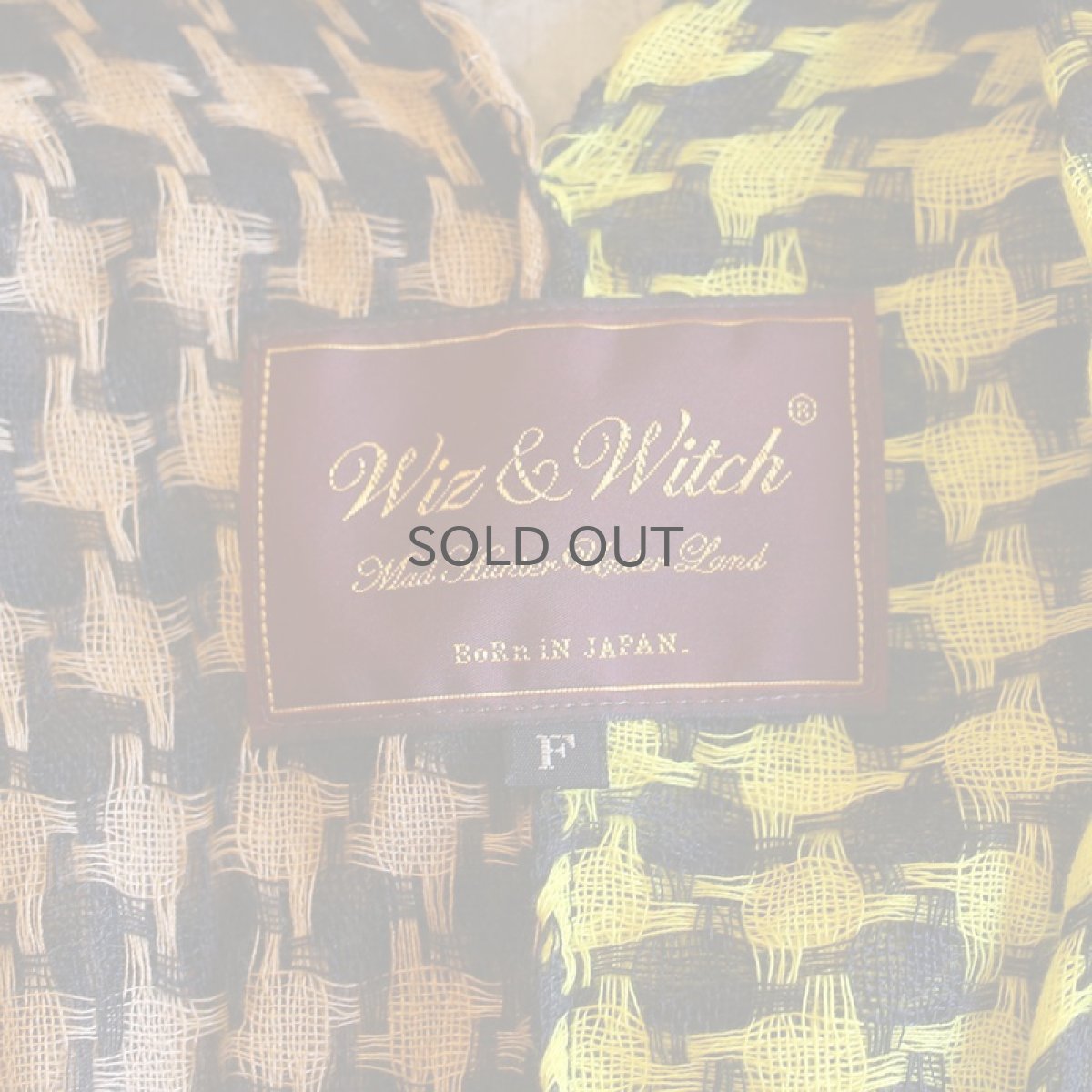 画像6: 【Wiz&Witch】"HOOK UP" AFGHAN PONCHO JACKET / FREE (6)