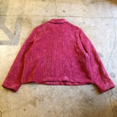 画像2: UNEVEN DESIGN RAYON JACKET / Ladies XL (2)