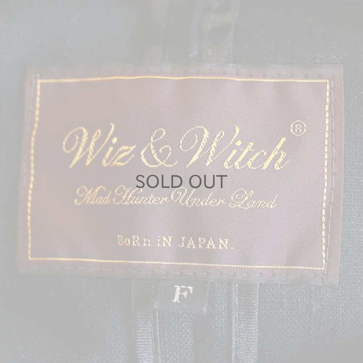 画像6: 【Wiz&Witch】"HOOK UP" SHOP COAT / OS (6)