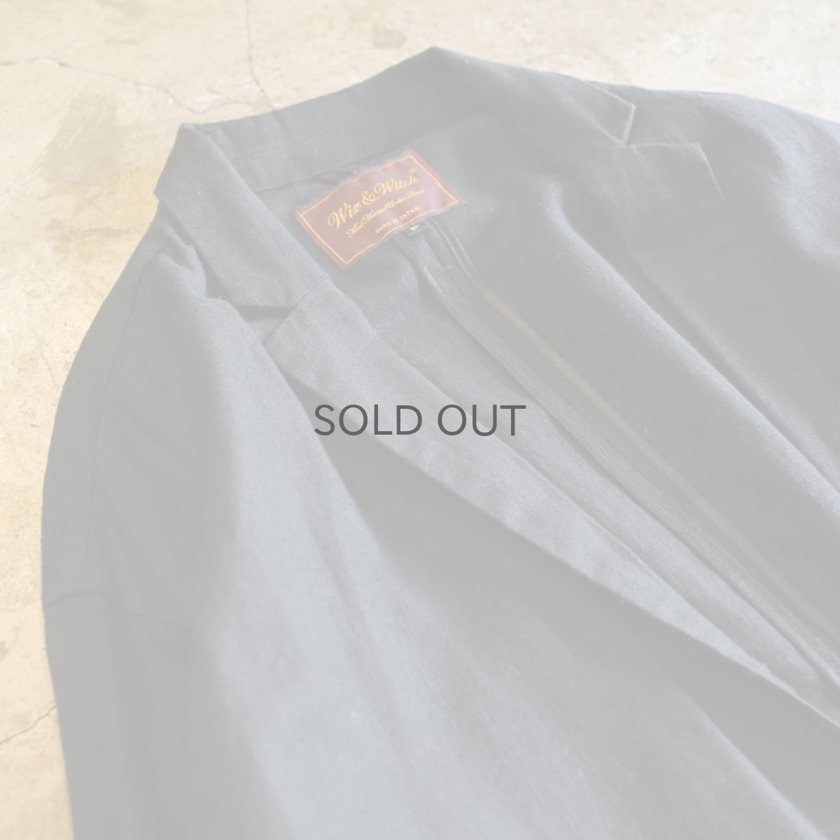 画像3: 【Wiz&Witch】"HOOK UP" SHOP COAT / OS (3)