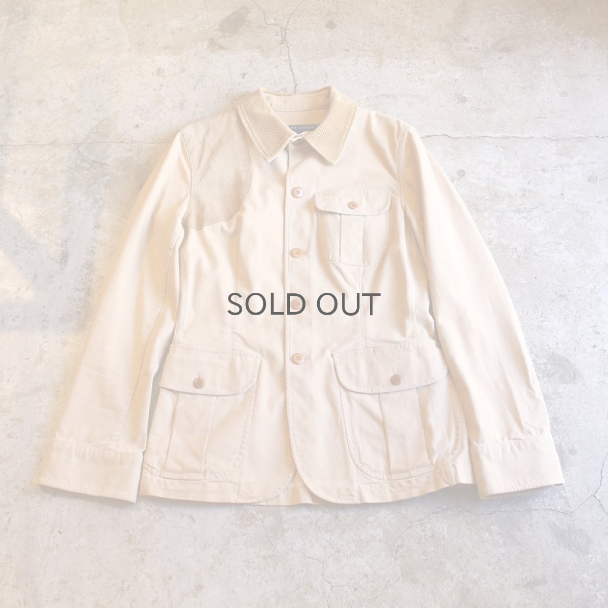 画像1: 【RALPH LAUREN】DESIGN HUNTING JACKET / Ladies M (1)