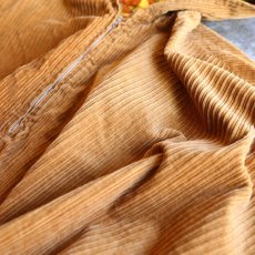 画像4: 1970's VINTAGE CORDUROY HOODY PONCHO / FREE (4)