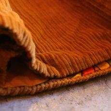 画像5: 1970's VINTAGE CORDUROY HOODY PONCHO / FREE (5)