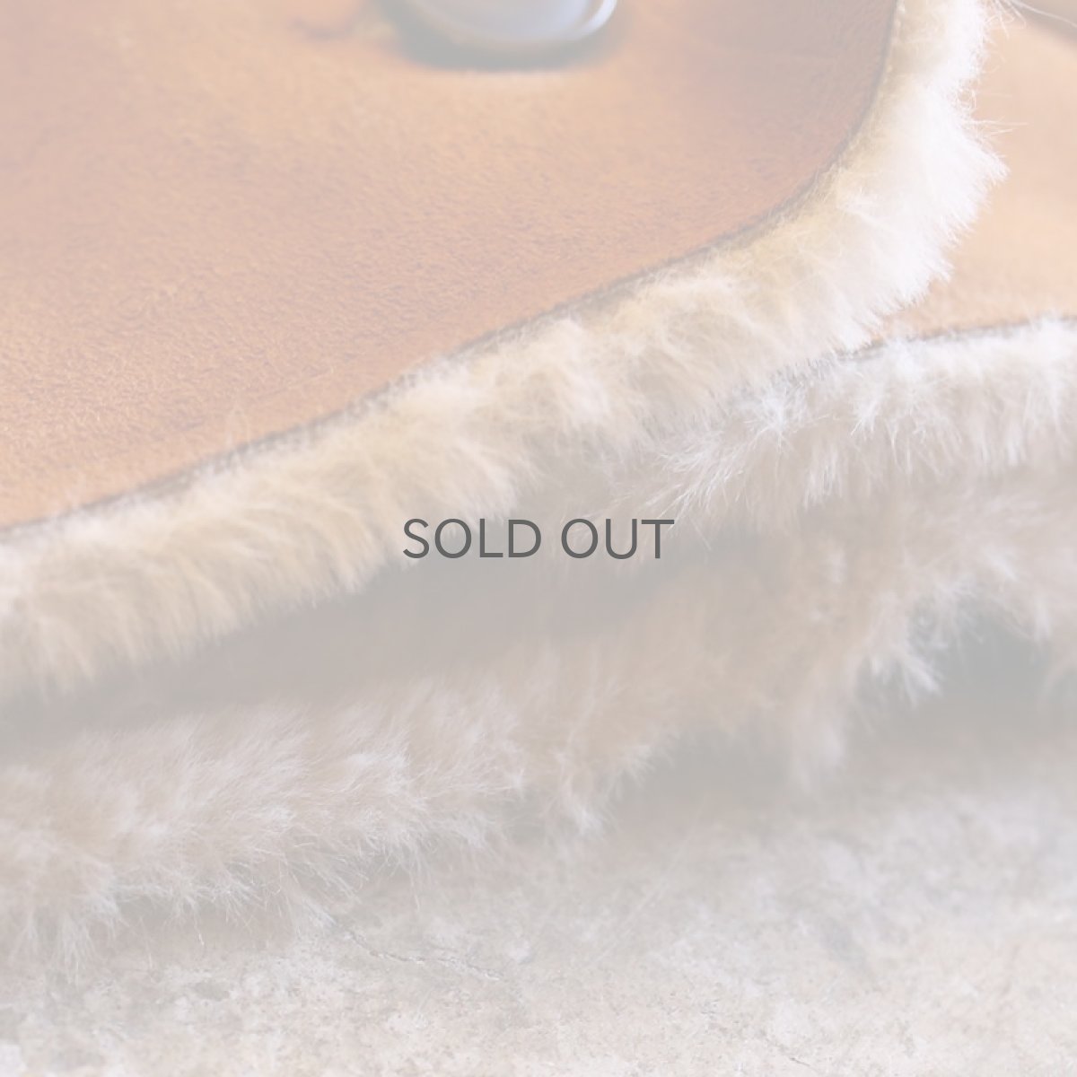 画像5: 【Wiz&Witch】"THE U.K" FAUX MOUTON BUFFALO SHORT COAT / BROWN (5)