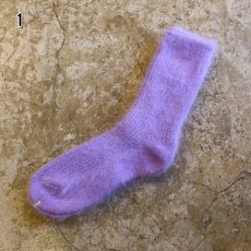 画像2: UNDERLAND SOUVENIR "MOHAIR SOCKS" (2)