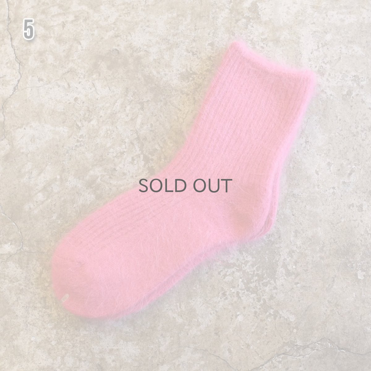 画像6: UNDERLAND SOUVENIR "MOHAIR SOCKS" (6)