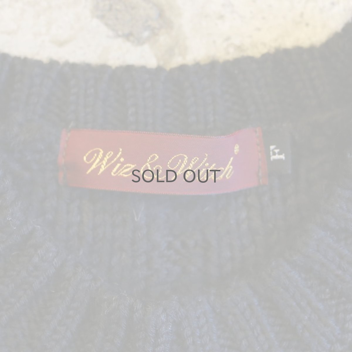 画像6: 【Wiz&Witch】"UNITED" PATCHWORK KNIT / OS (6)