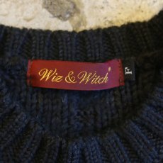 画像6: 【Wiz&Witch】"UNITED" PATCHWORK KNIT / OS (6)