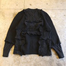 画像2: 【Wiz&Witch】"UNITED" PATCHWORK KNIT / OS (2)