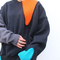 画像7: 【Wiz&Witch】"UNITED" COLOR KNIT MIX SWEATER  / OS (7)