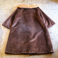 画像2: 1960's VINTAGE FUR DESIGN COAT / Ladies M (2)