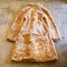 画像2: FAUX FUR DESIGN COAT / Ladies S / MADE IN USA (2)