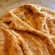 画像3: FAUX FUR DESIGN COAT / Ladies S / MADE IN USA (3)